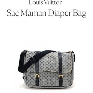 LOUIS VUITTON LIN MAMAN BABY BAG.  NWOT